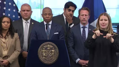 NYC mayor urges residents to stay indoors because of 'hazardous' air quality