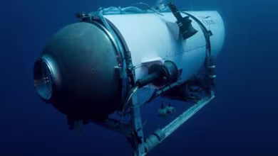 Video shows submersible similar to missing Titanic tourist vessel