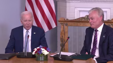 Biden meets Lithuanian president ahead of NATO summit