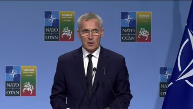 NATO chief outlines Ukraine's revised membership path