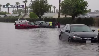 Tropical Storm Hilary hits the southwestern U.S.