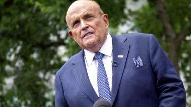 Rudy Giuliani en route to Georgia after others surrender in Trump probe