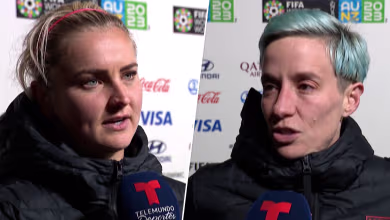 Lindsey Horan, Megan Rapinoe ‘proud’ of team despite Women's World Cup elimination