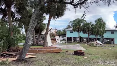 'The house is still here': Residents survey Idalia's destruction of Florida's Horseshoe Beach