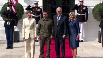 Zelenskyy arrives at White House for meeting with Biden