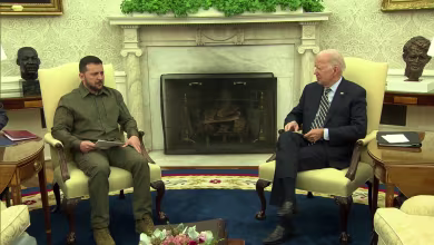 Watch: Biden meets with Zelenskyy at the White House