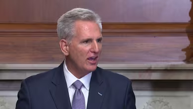 McCarthy speaks after House passes funding bill to keep the government open