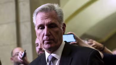 McCarthy takes a reserved tone ahead of vote to remove him as speaker