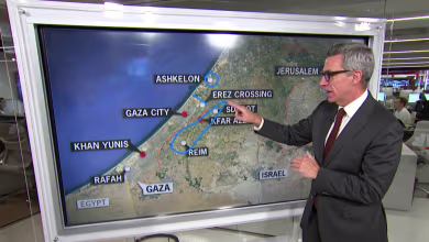 Analyzing where the Israel-Hamas war is taking place