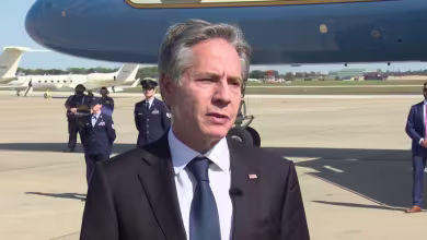 Blinken speaks ahead of his departure for Israel