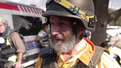 Volunteer describes recovering bodies after Hamas attack