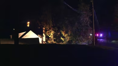 Large police presence at Bowdoin home in search for suspect