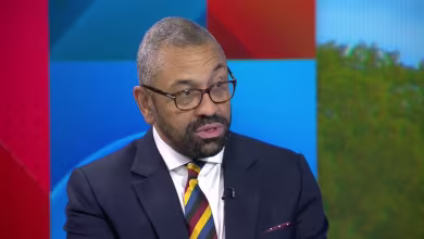 U.K.'s foreign secretary urges Israel to use 'restraint'