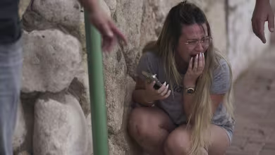 Tears and terror as Hamas rockets hit Israeli town of Ashkelon