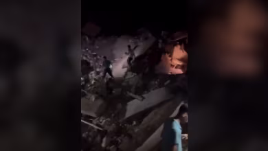 Video shows aftermath of the collapse of Gaza’s oldest church