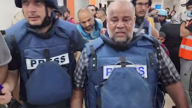 Al Jazeera journalist learns family was killed in Gaza airstrike