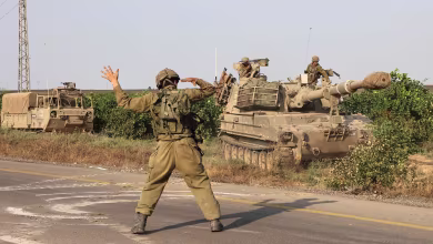 Israeli military gathering east and north of the Gaza Strip as 300,000 reservists are called up