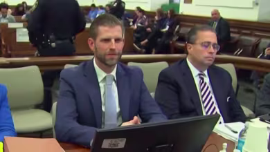 Eric Trump testifies he 'didn't know' about Trump Organization financial statements