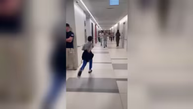 Watch: 9-year-old released by Hamas reunites with father