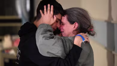 Watch: Emotional reunions between released Israeli hostages and their families