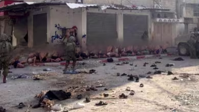 Outrage over detained Palestinian men stripped to their underwear by Israeli troops