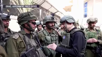 Netanyahu visits Israeli soldiers in Gaza hours after devastating strike