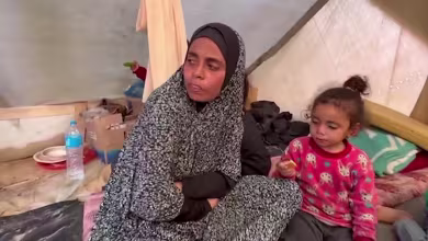 ‘We are dying of hunger’: Palestinian mother describes dire conditions in Rafah camp