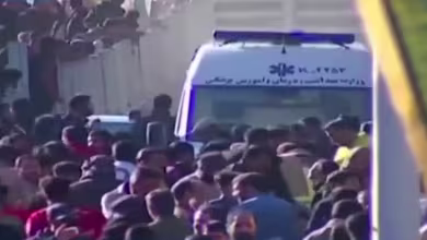 Iranian TV shows chaos after blasts near cemetery where memorial was being held
