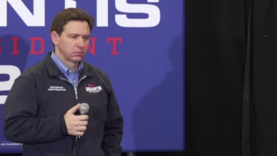 Voter calls out Ron DeSantis for 'going soft' on Trump