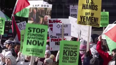 'They don't deserve this': Thousands rally in U.S. in support of Gaza