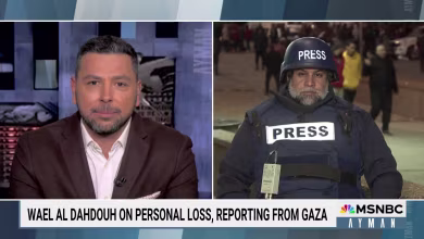 Gaza journalist Wael Al Dahdouh to Biden: Listen to both sides, not just one