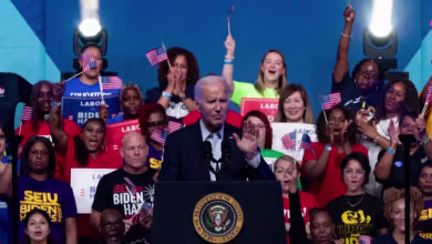 Biden secures UAW endorsement and looks to rematch with Trump