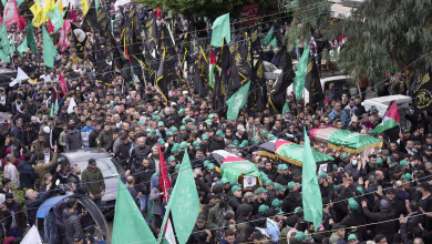 Funeral of Hamas deputy leader draws huge crowds in Beirut