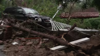 California battered by torrential rain and flooding