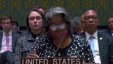 U.S. vetoes U.N. Security Council resolution calling for a cease-fire in Gaza