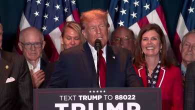 Trump speaks after projected win in South Carolina GOP primary