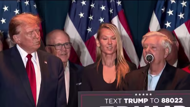 Lindsey Graham gets booed during Trump South Carolina victory remarks