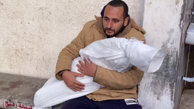 Man mourns wife, daughter after deadly airstrikes in Rafah