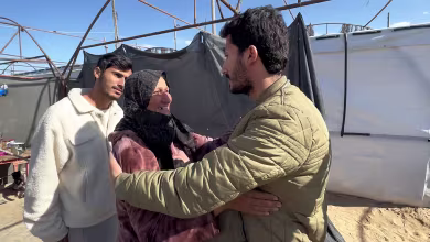 Gazan doctor reunited with family after Khan Younis hospital evacuation