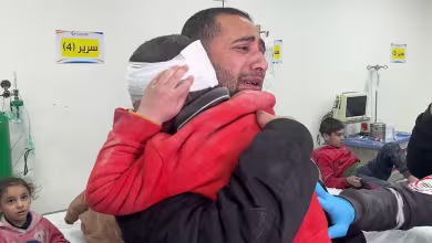 Video shows emotional moment Gaza doctor discovers son among wounded patients