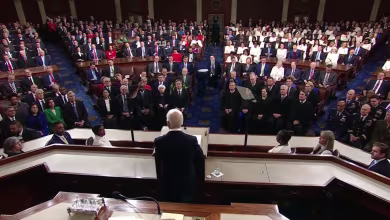 Biden begins State of the Union with historical parallels, calls for Ukraine aid