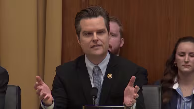 Gaetz questions Hur about 'double standard' between Biden and Trump charges