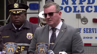 NYPD identifies man who set himself on fire outside Trump trial courthouse