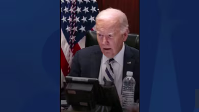 'You're incredible': Biden thanks U.S. fighter squadrons that helped defend Israel