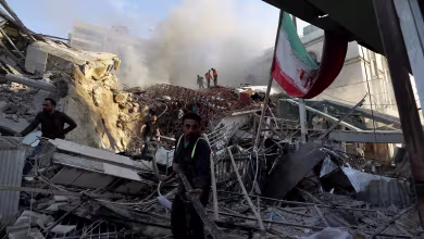 Video shows destruction from deadly airstrike near Iranian Embassy in Syria