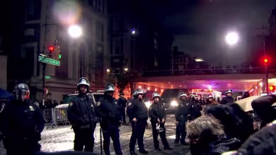 More protests and crackdowns on campuses nationwide