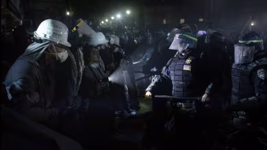UCLA student and protester reacts to police action on campus