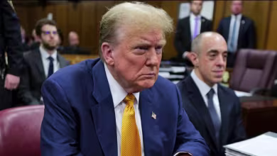 Judge holds gag order hearing and Keith Davidson cross-examined in Trump hush money trial