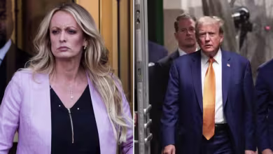 Stormy Daniels testifies about first encounters with Trump