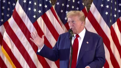 ‘They don’t like him here’: Trump supporters question the fairness of New York hush money trial